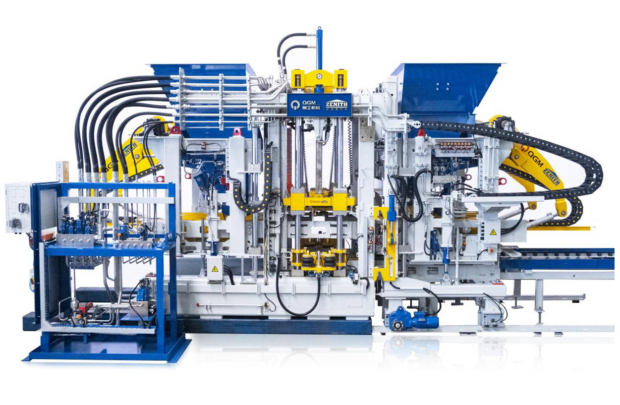 Συνδυάζοντας τη γερμανική μηχανική ακριβείας με την κινεζική εφευρετικότητα, η μηχανή κατασκευής τούβλων Quangong ZN1000-2 είναι κατασκευασμένη για παραγωγή υψηλής ποιότητας.